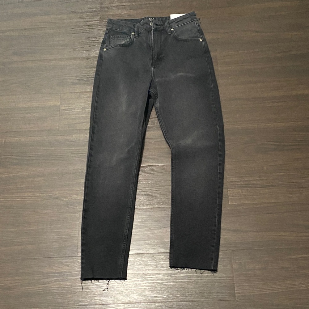 BDG Women's Straight Leg Black Jeans